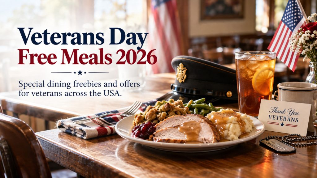 Veterans Day Free Meals