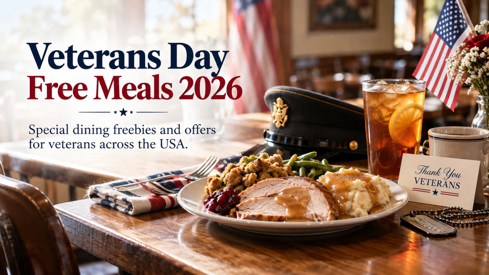 Veterans Day Free Meals